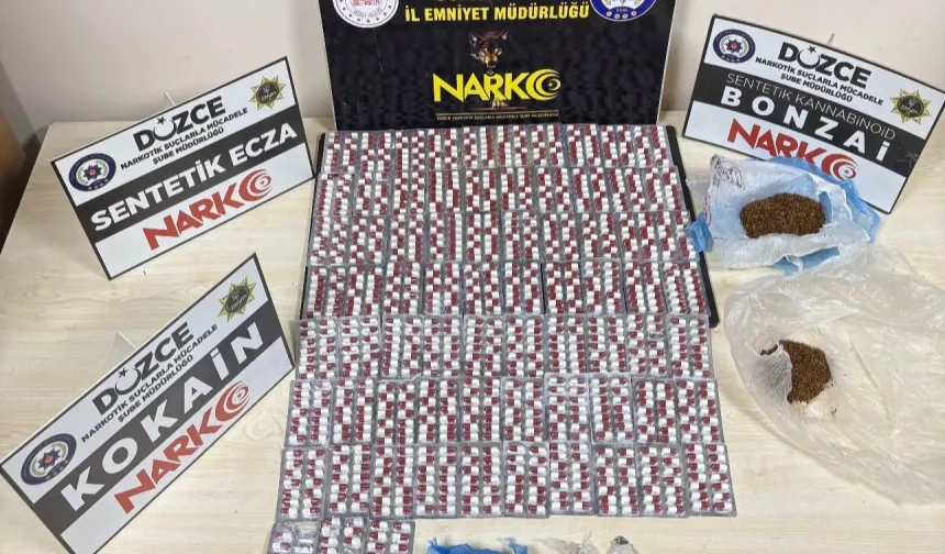 Düzce'de operasyonu 4 zanlı tutuklandı