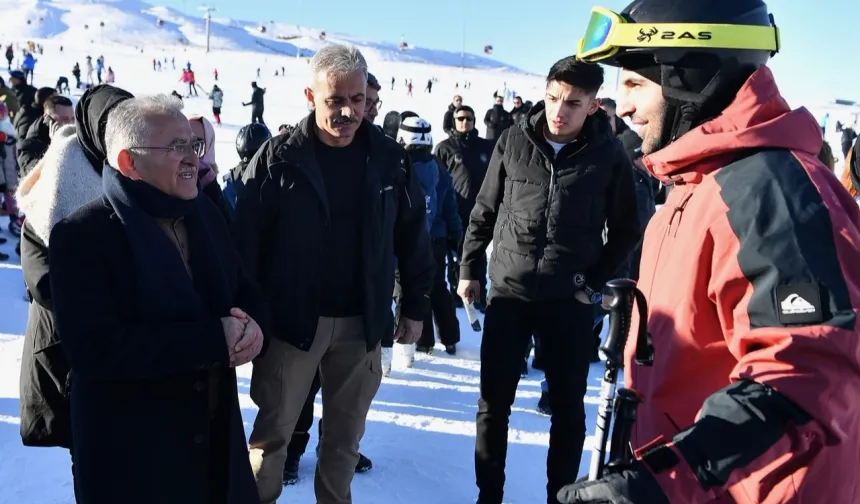 Erciyes'e 3 milyon ziyaretçi bekleniyor