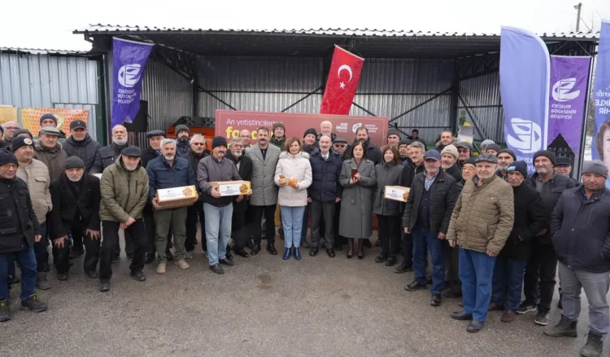 Eskişehir Büyükşehir'den üreticiye 2025 boyunca güçlü destek