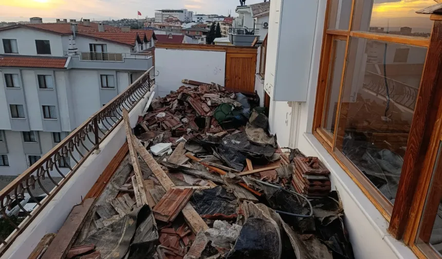 Fırtına mağduru şehit ailesine Kocaeli Büyükşehir'den destek