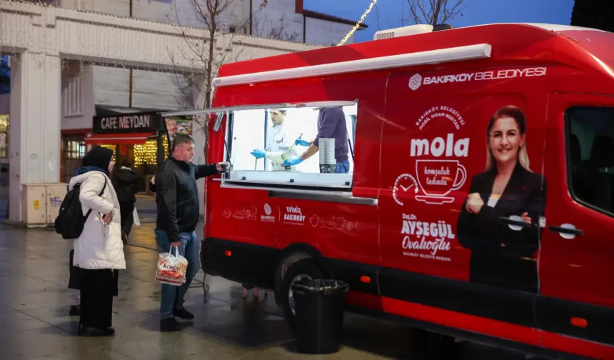 İstanbul Bakırköy'de sıcak mola!