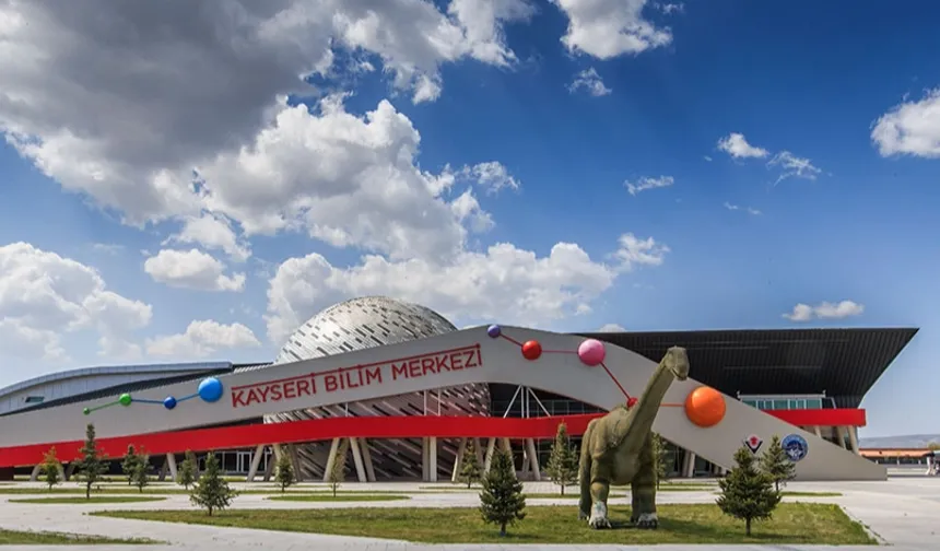 Kayseri Bilim Merkezi yarıyılda öğrenciler için açık