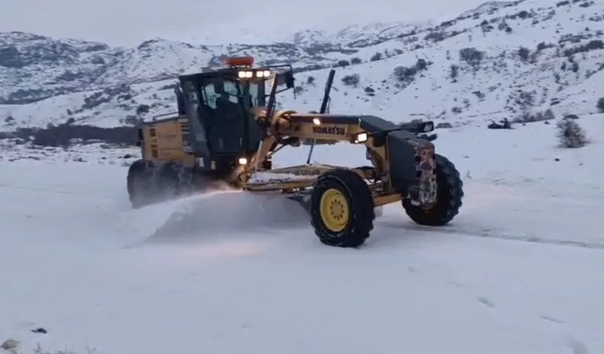 Malatya kar esareti altında!