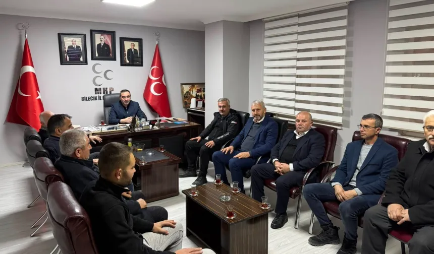 MHP Bilecik İl Başkanlığı 2026'ya güçlü başlangıç yaptı