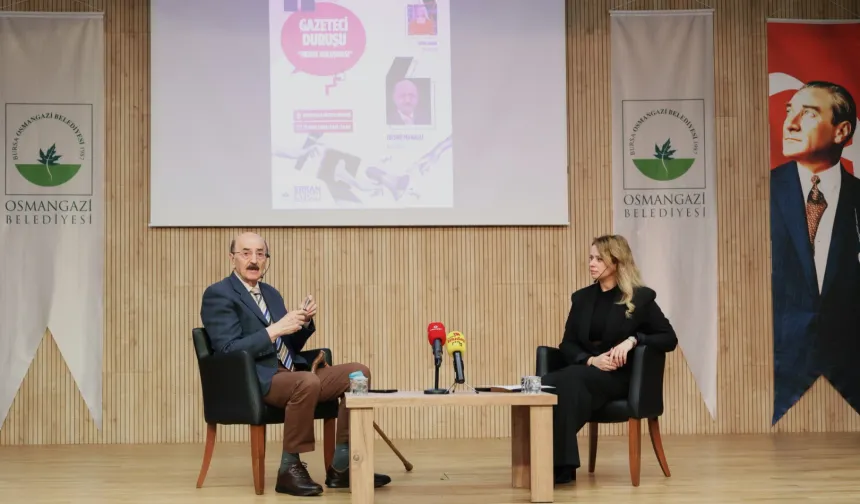 Bursa Osmangazi'de gazeteci duruşu konuşuldu