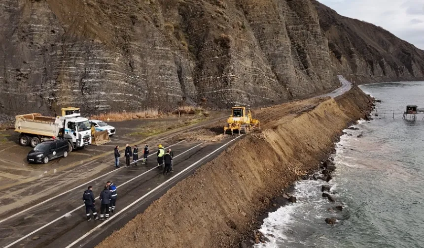 Tekirdağ'da heyelan önlemi