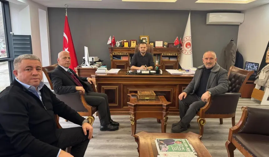 Artvin Ticaret Borsası'ndan Çevre İl Müdürlüğü'ne ziyaret