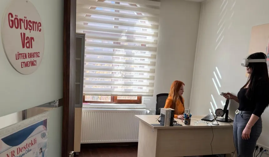 Başkentte psikolojik danışmanlıkta VR destekli yenilik