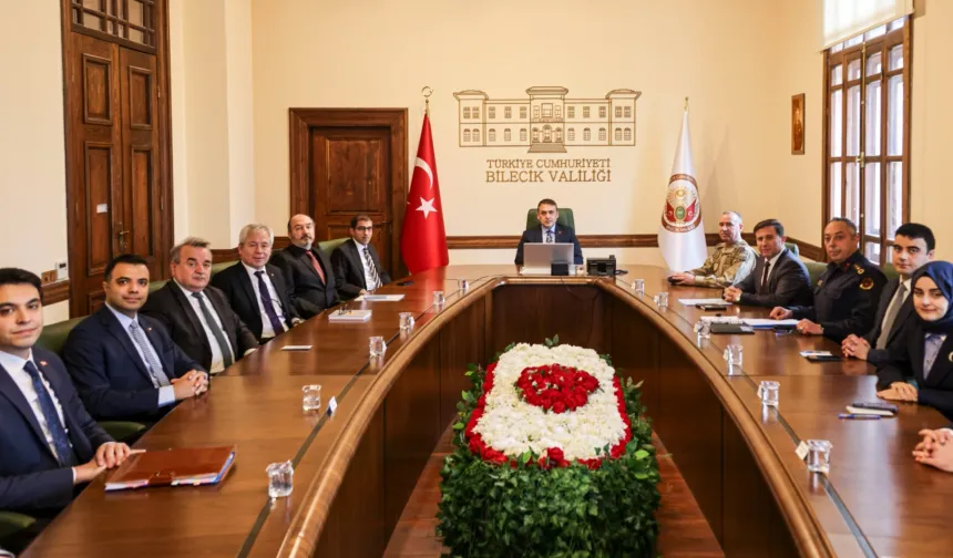 Bilecik'te asayiş ve güvenlik toplantısı