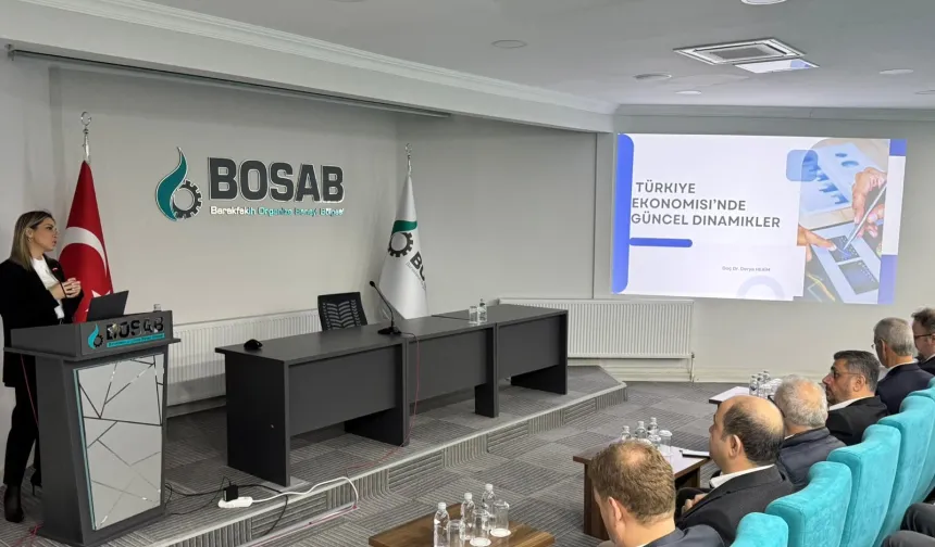 BOSAB'da ekonominin güncel dinamikleri ele alındı
