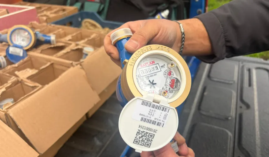 Bursa'da BUSKİ eskiyen sayaçları ücretsiz değiştiriyor