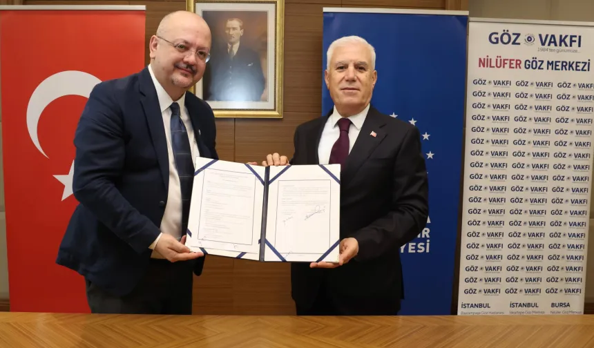 Bursa'da çocukların göz sağlığı için iş birliği