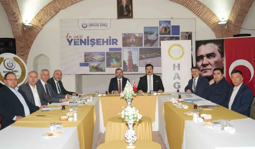 Bursa'da HAGEL encümen toplantısı Yenişehir'de gerçekleşti