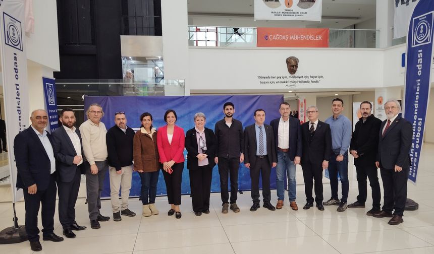 TMMOB MMO Bursa Şubesi 20. Dönem yönetimi görev dağılımı