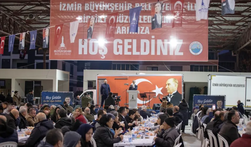 İzmir'de Ramazan bereketi Menderes'te