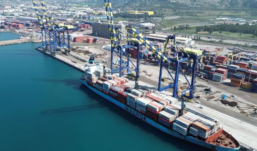 Limanlarda elleçlenen yük 2025'te artış gösterdi