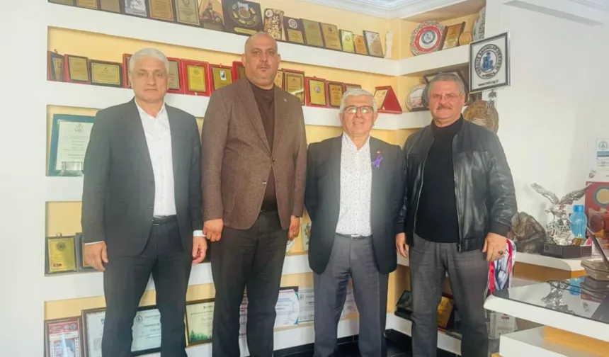 Mardin Engelliler Derneği'nden Türkiye Sakatlar Derneği'ne anlamlı ziyaret