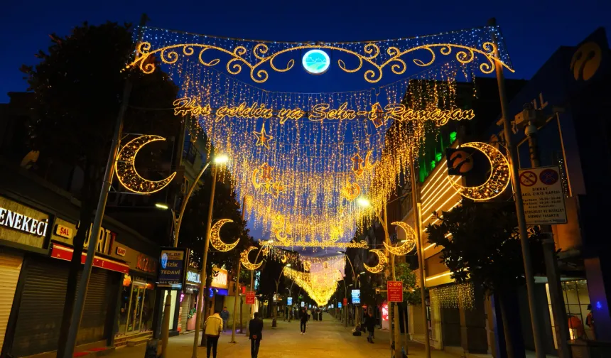 Sakarya'da Ramazan'ın ışıltısı merkezde