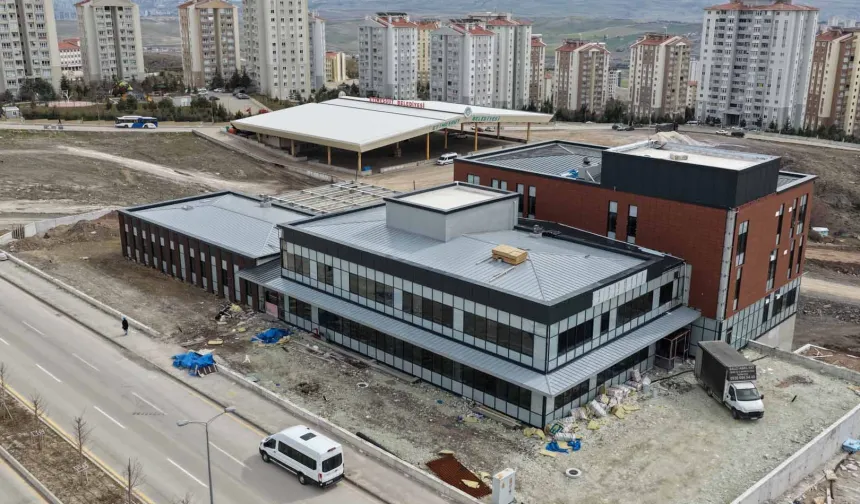 Ankara Etimesgut'ta Sosyal Yaşam Merkezi yükseliyor