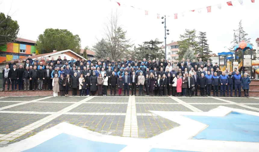 Başkan Ercan Özel: 'Sizler bu şehrin görünmeyen kahramanlarısınız'