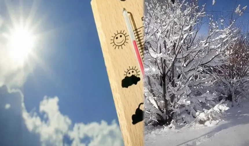 Batıda bahar, Doğu'da kar! Çığ tehlikesi uyarısı