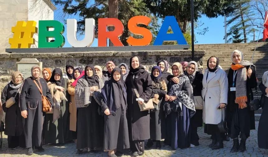 Bursa Kestel Belediyesi'nden kadınlara kültür dolu yolculuk