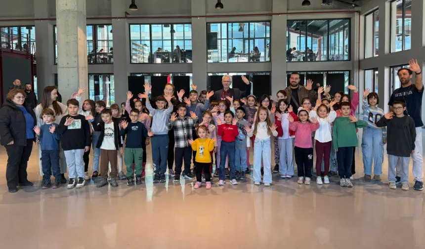 Bursa Nilüfer’de ara tatilde “Çocuklar Depoda”