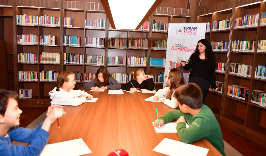 Bursa Osmangazi'de çocuklar masallarla tarihi keşfediyor