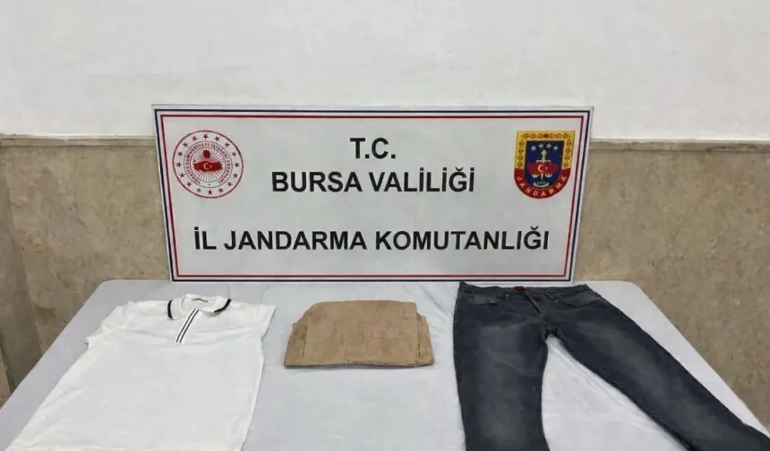 Bursa'da cezaevine madde göndermeye çalışan şahıs yakalandı
