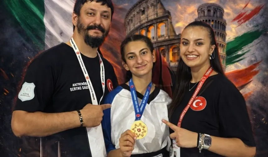 Bursalı genç kick boksçu Esila Esma Sağır Türkiye'yi temsil edecek