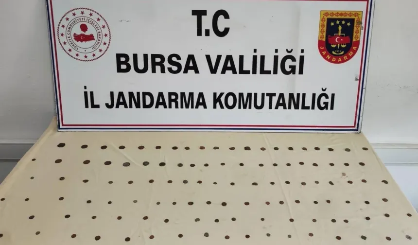Bursa'da tarihi eser operasyonu: 2 gözaltı