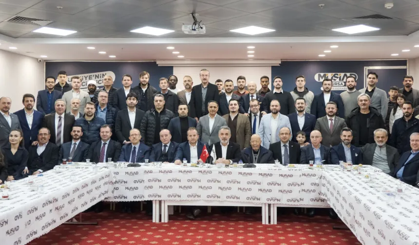MÜSİAD Bursa'dan güçlü mesaj