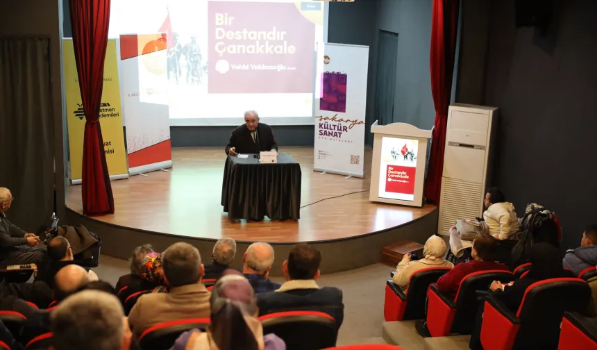 Vehbi Vakkasoğlu OSM'de Çanakkale'yi anlattı