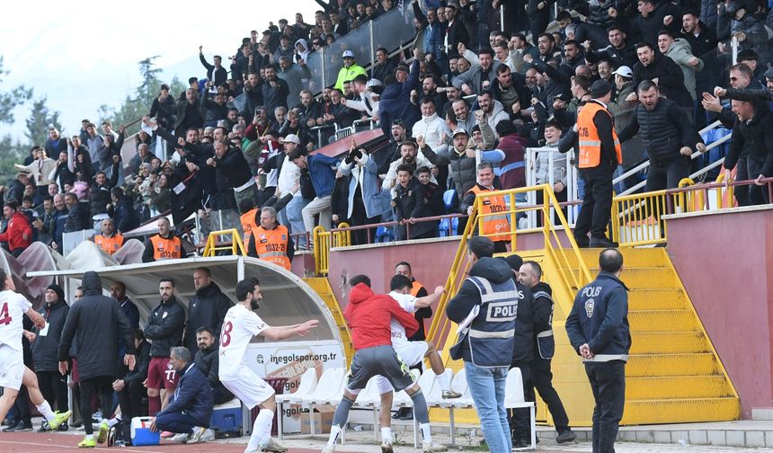 İnegölspor Elazığspor Maçında Müthiş Geri Dönüş!