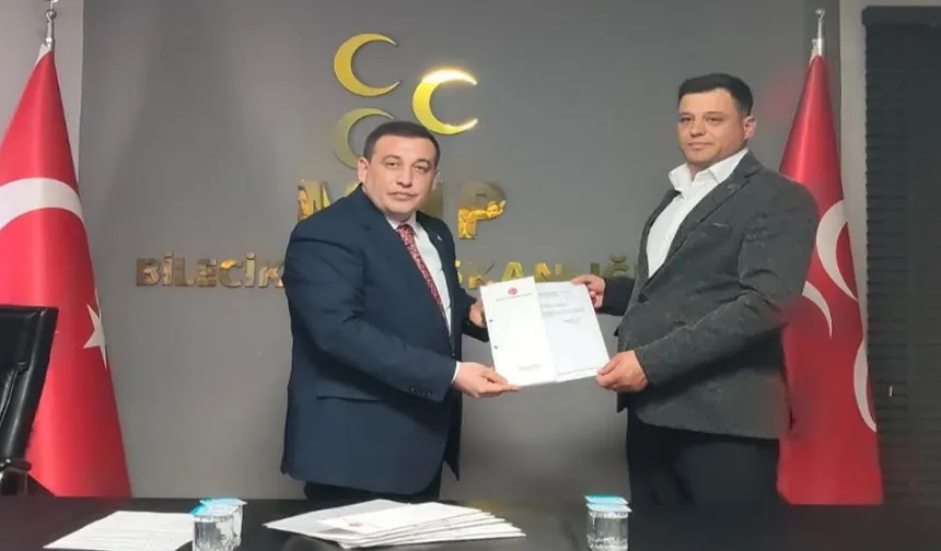MHP'li ilçe başkanı yeniden aynı göreve getirildi!