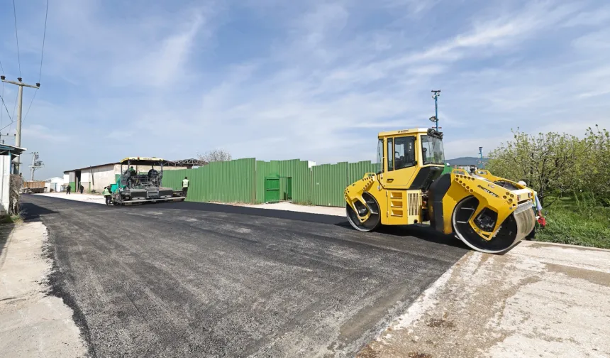 Bursa Gürsu'daki yol çalışması trafiğe nefes aldıracak
