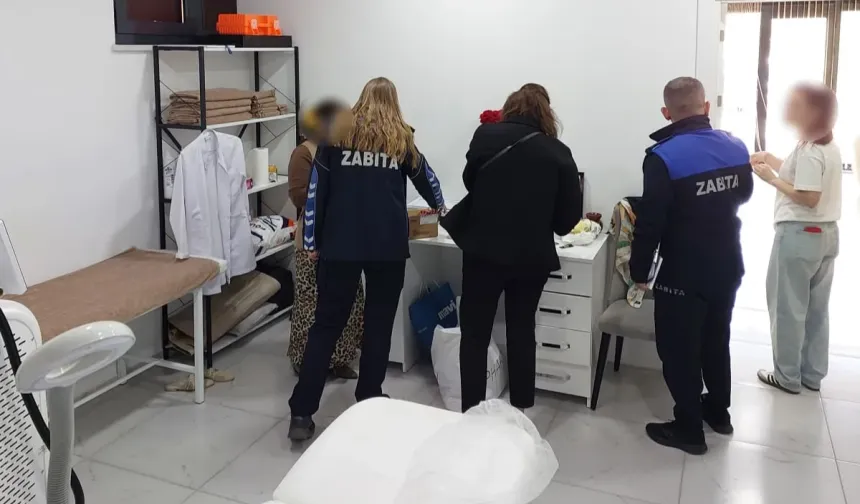 İnegöl Zabıtası'ndan güzellik salonlarına denetim