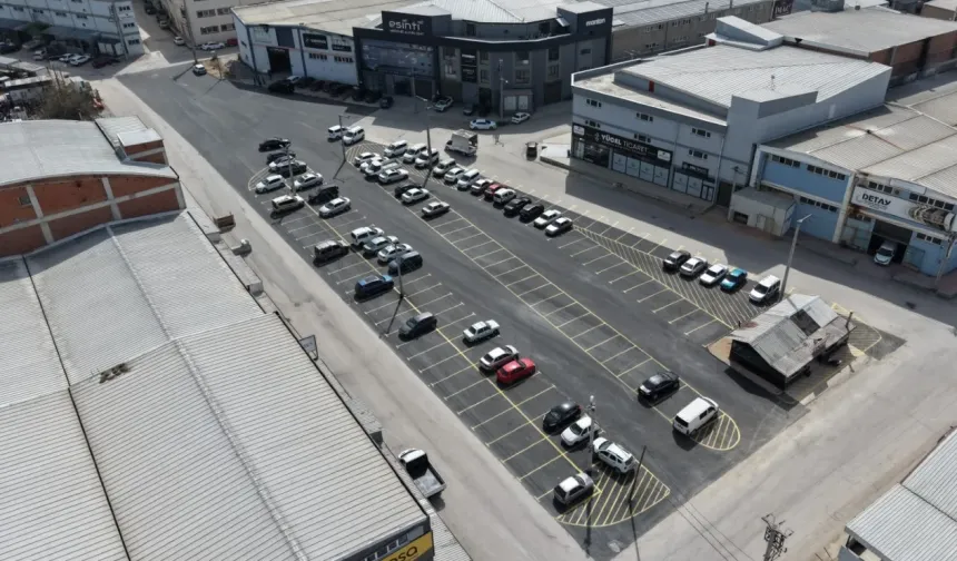 İnegöl'de 127 araçlık ücretsiz otopark