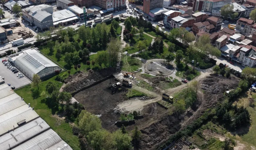 İnegöl'de yeni yaşam alanı oluşuyor