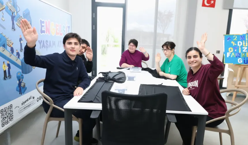 Bursa Osmangazi'de engelleri kaldıran atölye