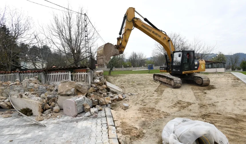 Bursa Osmangazi Belediyesi’nden Kaçak Yapılaşmaya Geçit Yok
