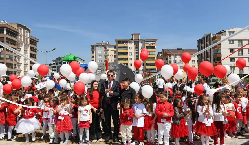 Bursa Osmangazi'de söz de karar da çocukların