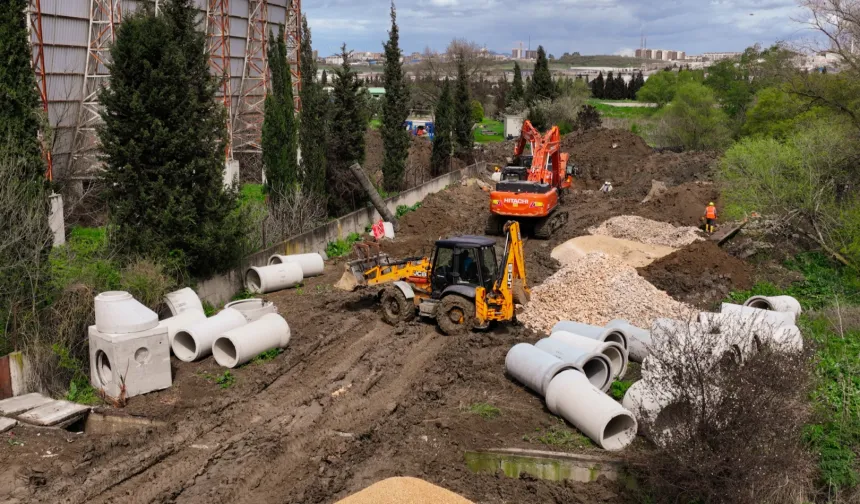 Bursa Özlüce'de altyapıya çevreci ve kalıcı çözüm