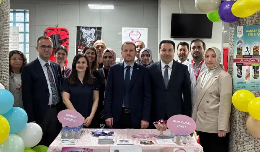 Bursa'da Kanser Haftası'nda farkındalık ve dayanışma bir arada