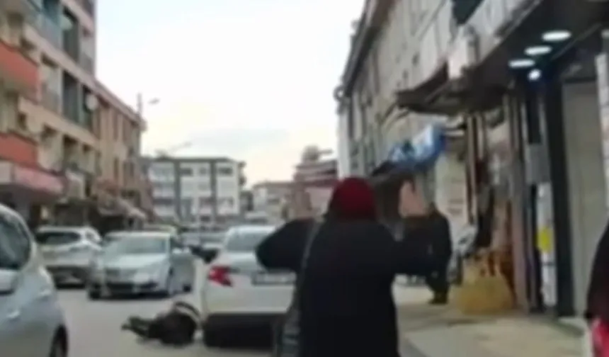 Düzce'de engelli yayaya çarptı, kaçtı!