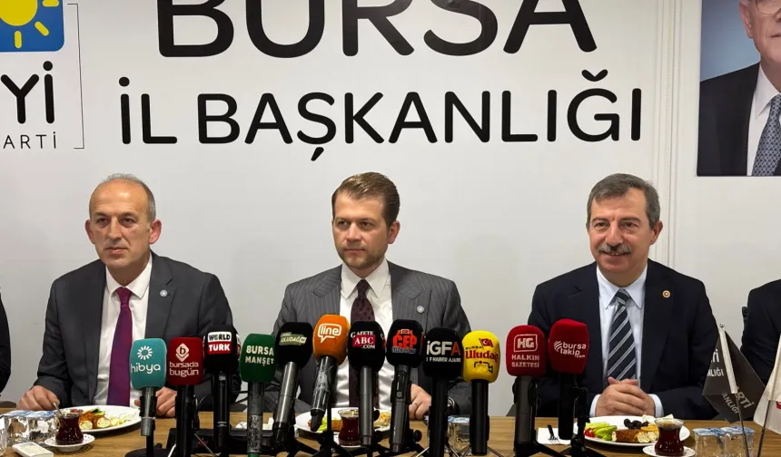İYİ Parti Bursa'dan ekonomiye 'Özel' eleştiri