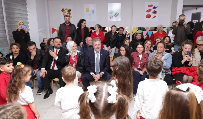 Osmangazi Belediyesi'nin kreşlerinde 23 Nisan sevinci