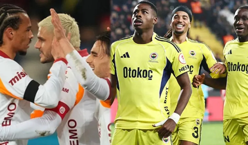 Süper Lig'de derbi heyecanı! Galatasaray Fenerbahçe maçı ne zaman