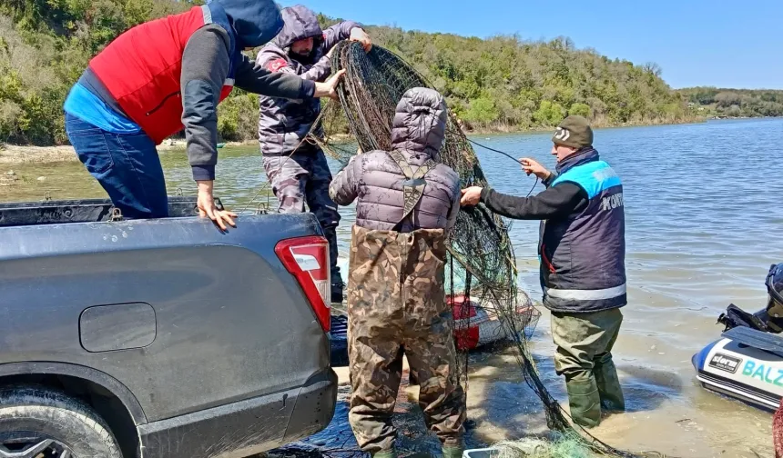 Terkos ve Sazlıdere'de kaçak avcılığa darbe!