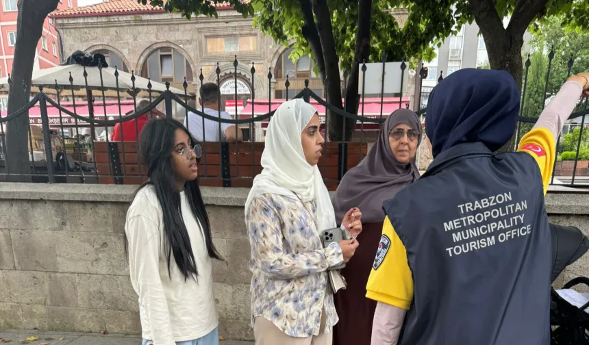 Trabzon'da turizme zabıta desteği